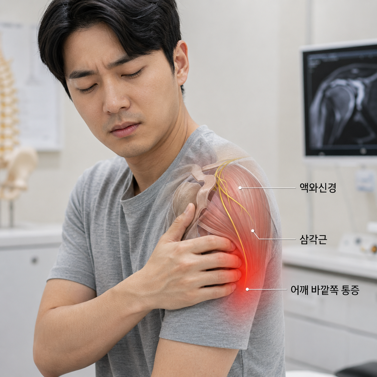 액와신경 손상으로 발생하는 어깨통증 진료